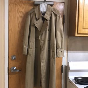 Mens vintage Burberrys trench coat